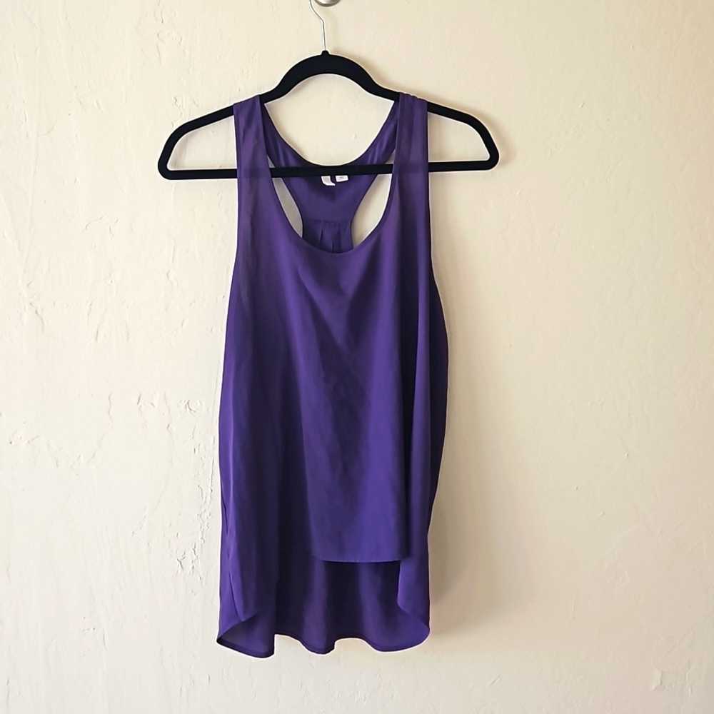 Purple Halter Blouse